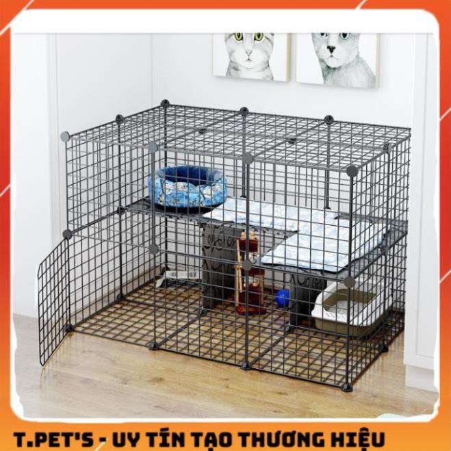 Tấm lưới ghép chuồng cho pet yêu (tặng kèm chốt)