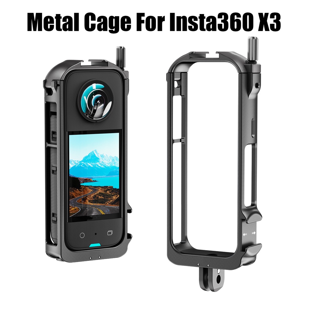 Khung Kim Loại Bảo Vệ Máy Ảnh Insta360 X3 Insta360 X3 Chuyên Dụng