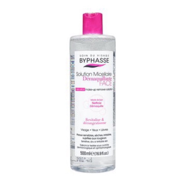 [chính hãng] Nước tẩy trang Byphasse 500ml