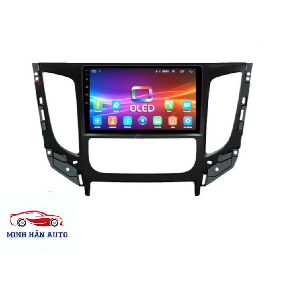 Bộ màn hình Android cho xe MITSUBISHI TRITON 2018,lắp màn hình dvd cho oto,màn hình dvd tích hợp camera lùi