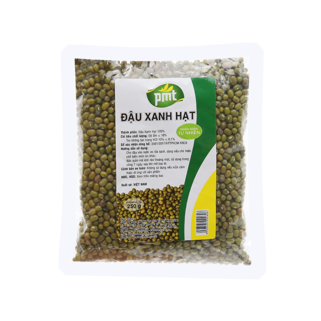 Đậu xanh hạt PMT 250g