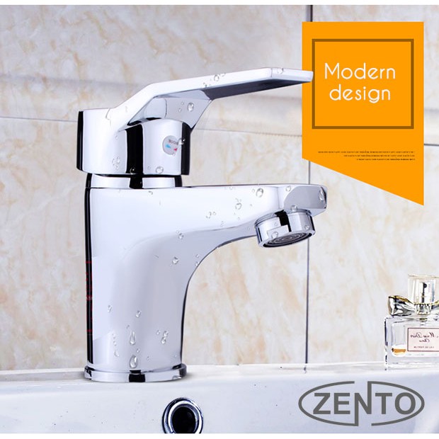 Vòi chậu lavabo nóng lạnh Zento ZT2028