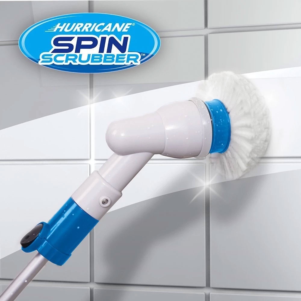 Cọ Điện Vệ Sinh Toilet Tự Động Hurricane Spin Scrubber