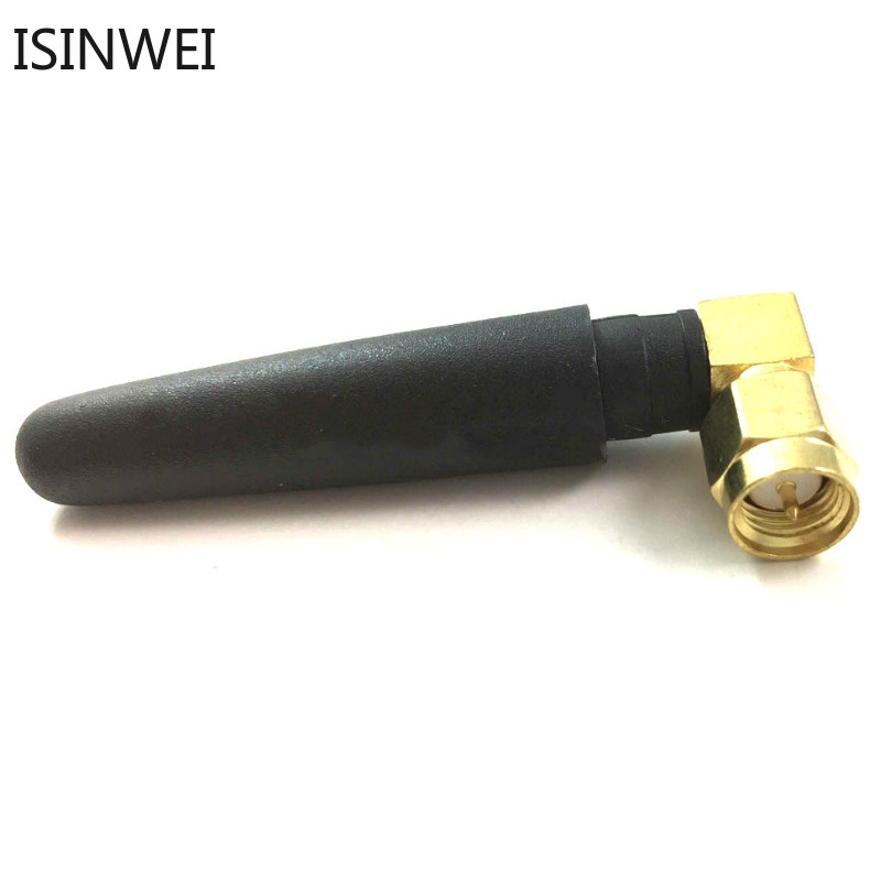 Ăng ten cao su 433mhz 3dBi 433m dài 5cm có đầu kết nối SMA chuyên dụng