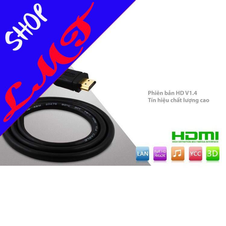 Cáp HDMI 5m hỗ trợ 3D, 4K x 2K Unitek Y-C140