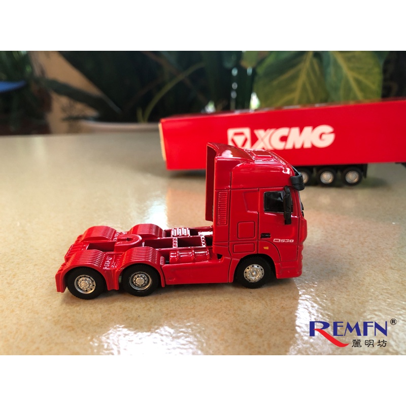 Mô Hình Xe Tải container G900 mini XCMG G900 Bằng Hợp Kim Tỉ Lệ 1: 87