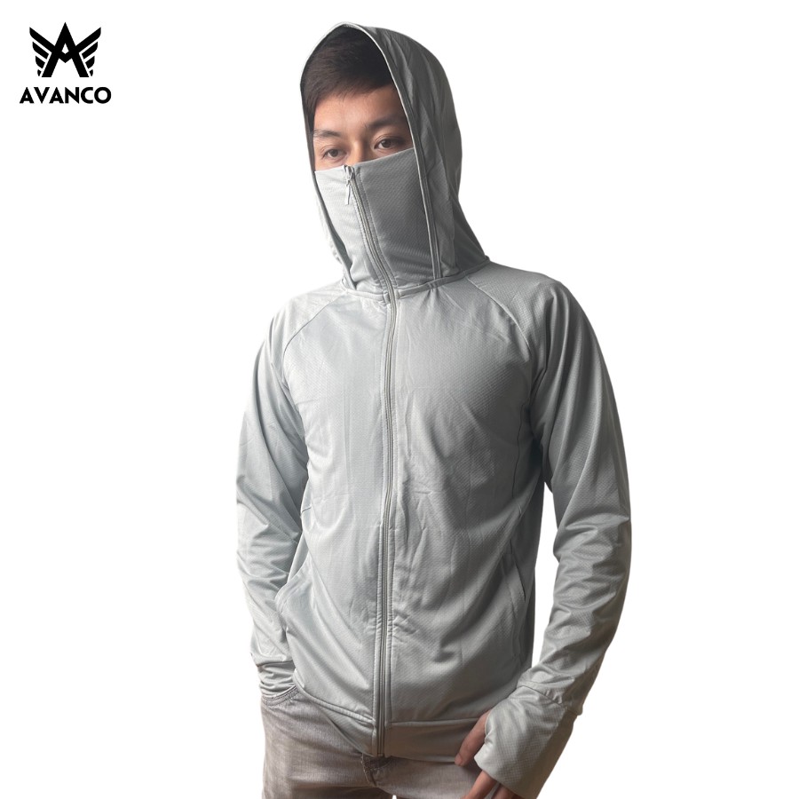 Áo chống nắng nam TVIK kéo cao thay khẩu trang, chất vải thông hơi thoáng mát, ANM | BigBuy360 - bigbuy360.vn