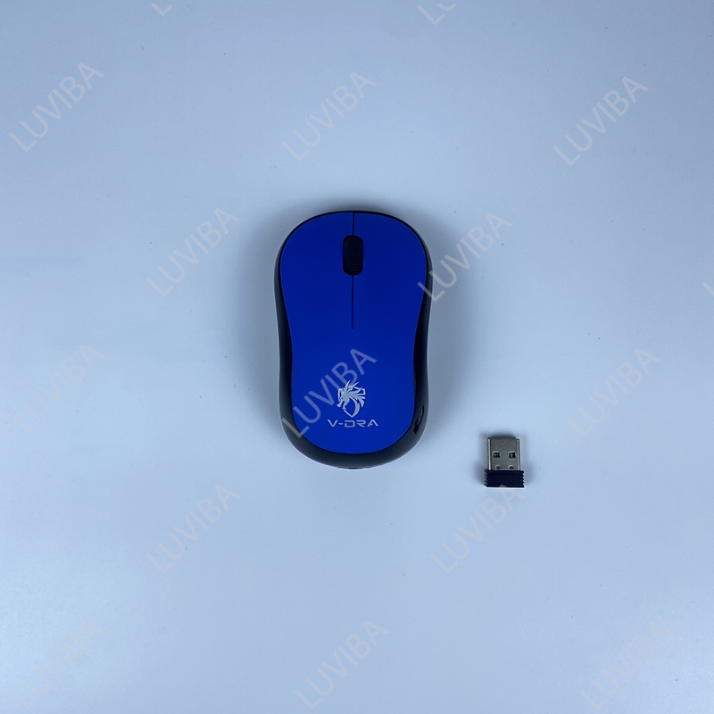 Chuột không dây máy tính laptop V-DRA gaming dễ thương cute giá rẻ LUVIBA CK09