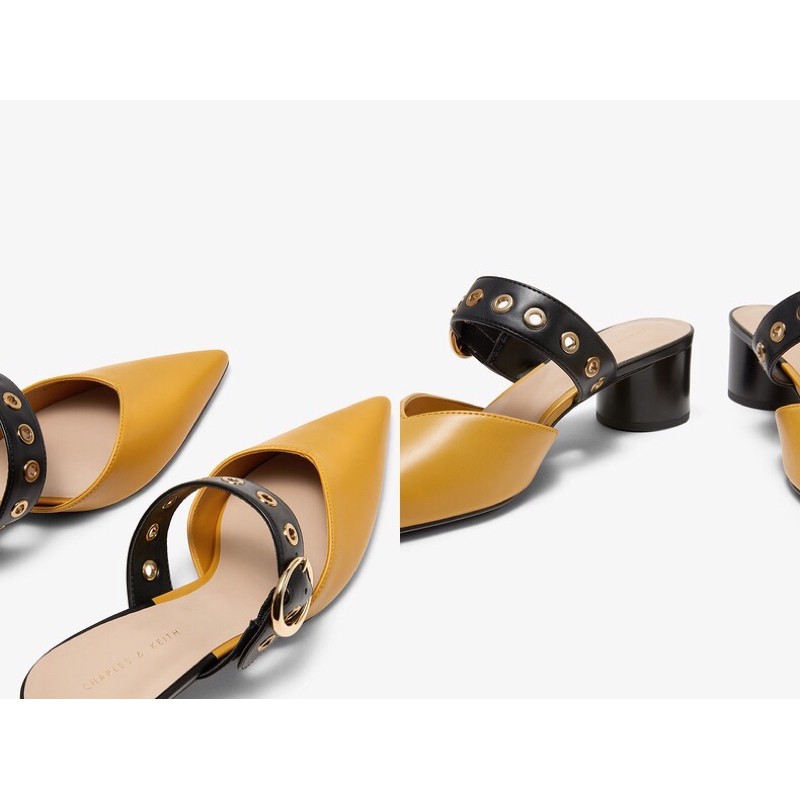 GIÀY CAO GÓT CHARLES AND KEITH QUAI DA HÀNG XUẤT