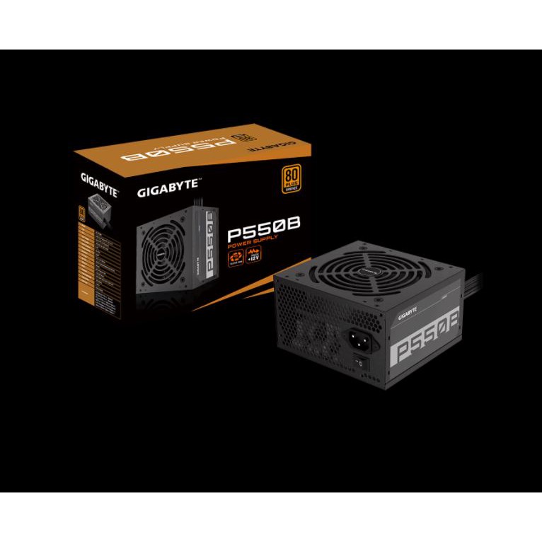 [Mã SKAMCLU9 giảm 10% đơn 100K] NGUỒN MÁY TÍNH GIGABYTE GP-P550B 550W Chuẩn CST 80PLUS BRONZE SINGLE RAIL