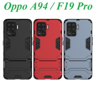 Ốp lưng Oppo A94 / Oppo Reno 5F / Oppo F19 Pro - Ốp lưng chống sốc Iron man siêu bền