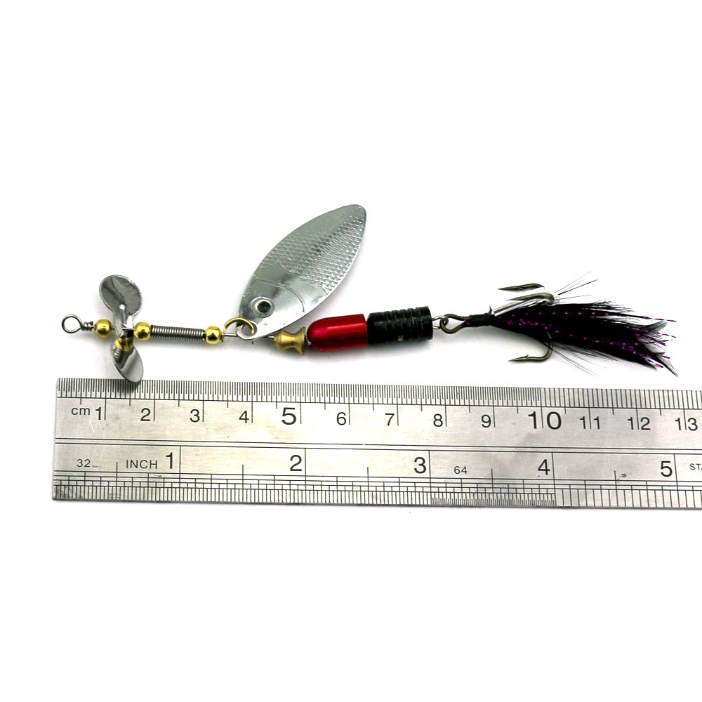 Mồi câu cá giả bằng nhựa chuyên dụng 10.2cm 13g