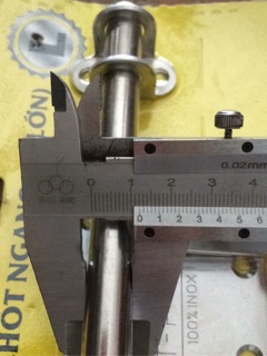 Chốt Ngang Lớn TP 100% inox 304