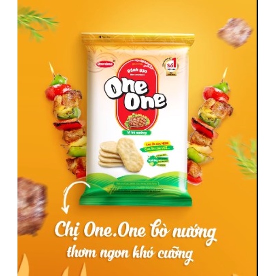 {Now 1h} Bánh gạo One One Vị Bò Nướng