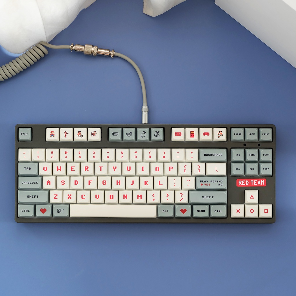 178 phím tùy chỉnh Trọn bộ Keycaps DSA Cấu hình vật liệu PBT cho Bàn phím cơ chuyển mạch Gateron Kailh Cherry MX (FC Gaming