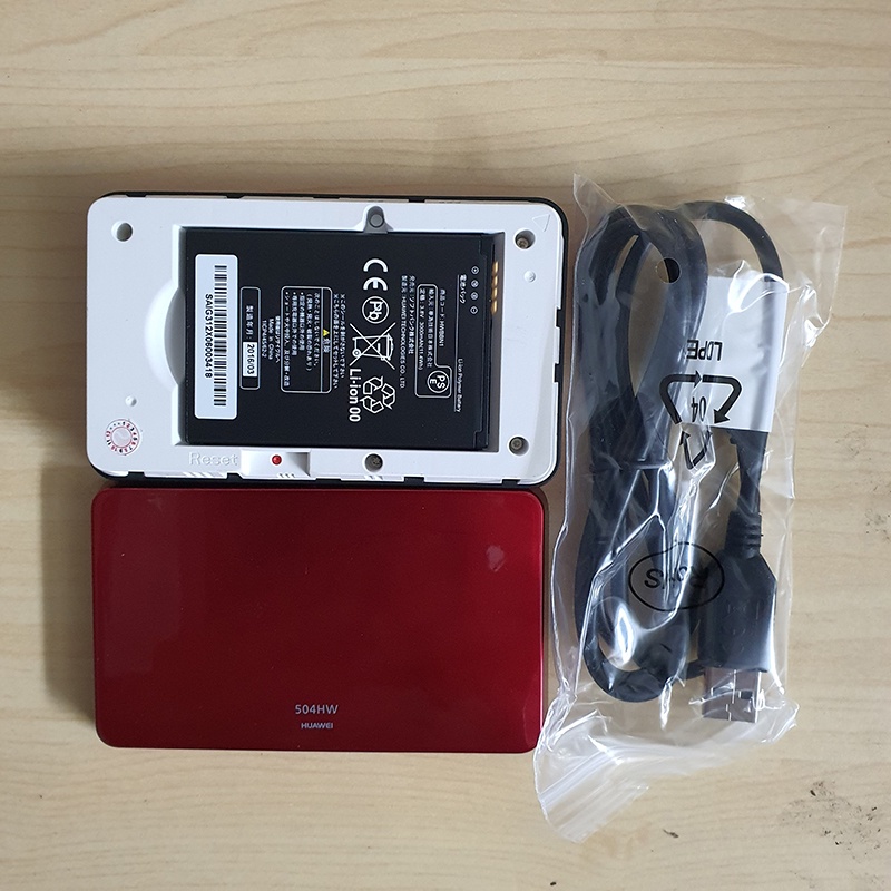 Cục Phát Wifi 3G Huawei 303Hw 43,2Mb, 4G Huawei 504Hw  Hàng Nội Địa Nhật , Màn Hình Cảm Ứng Thông Minh