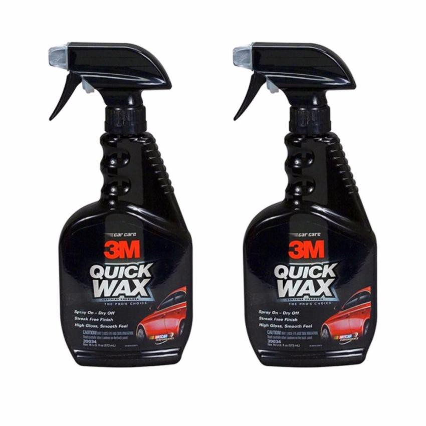 Bộ 2 sản phẩm chai xịt bóng nhanh 3M Quick Wax3M PN39034 473ml