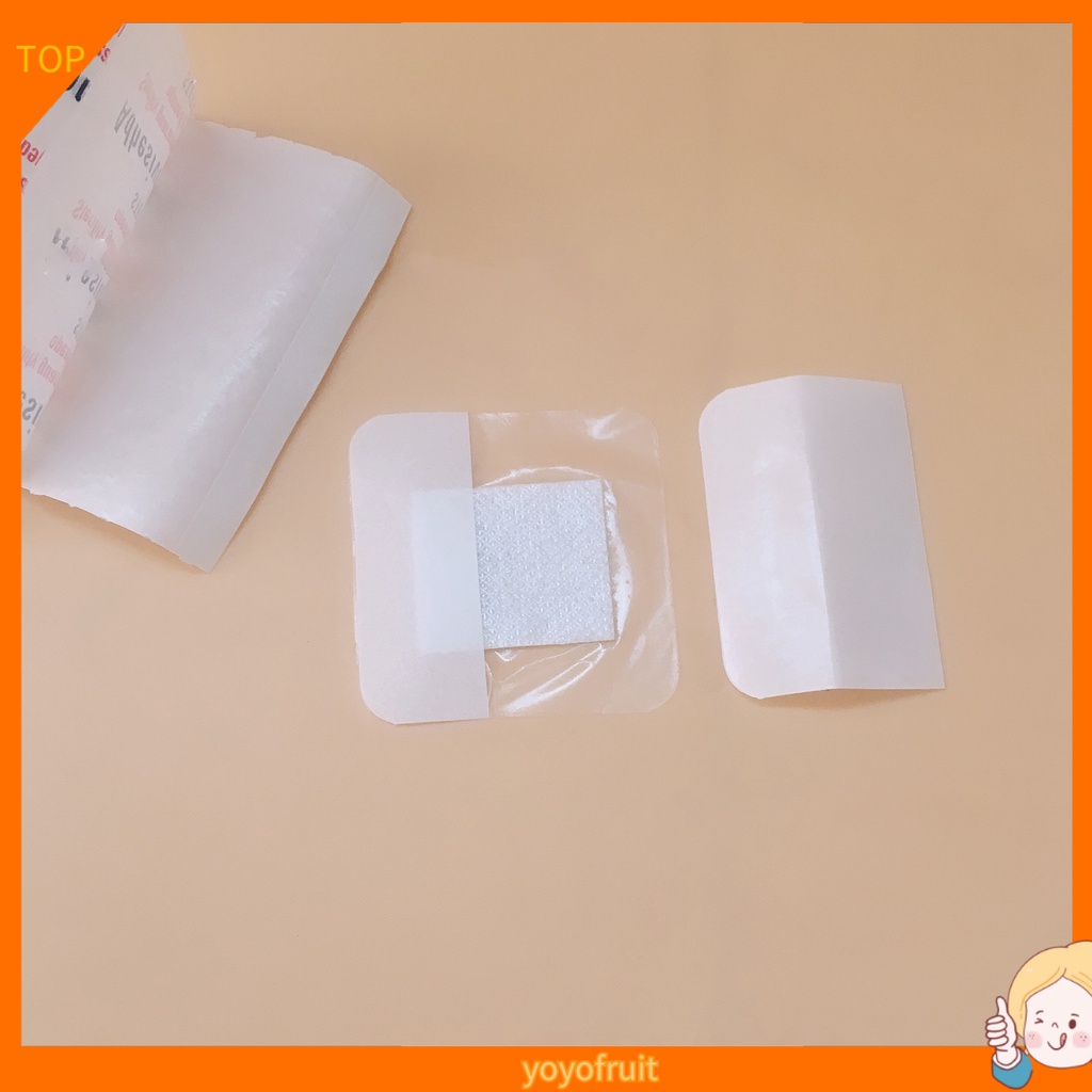Bộ 50 Băng Dán Y Tế Siêu Mỏng Chống Thấm Nước Không Gây Dị Ứng Cho Người Lớn