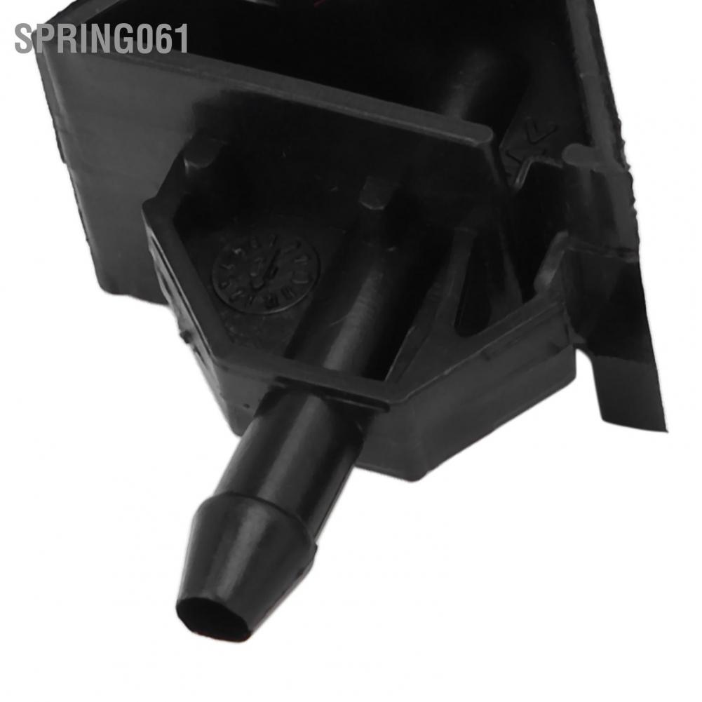 Cặp vòi phun kính chắn gió phía trước màu đen nhựa ABS thay thế cho Nissan 28932‑JD000