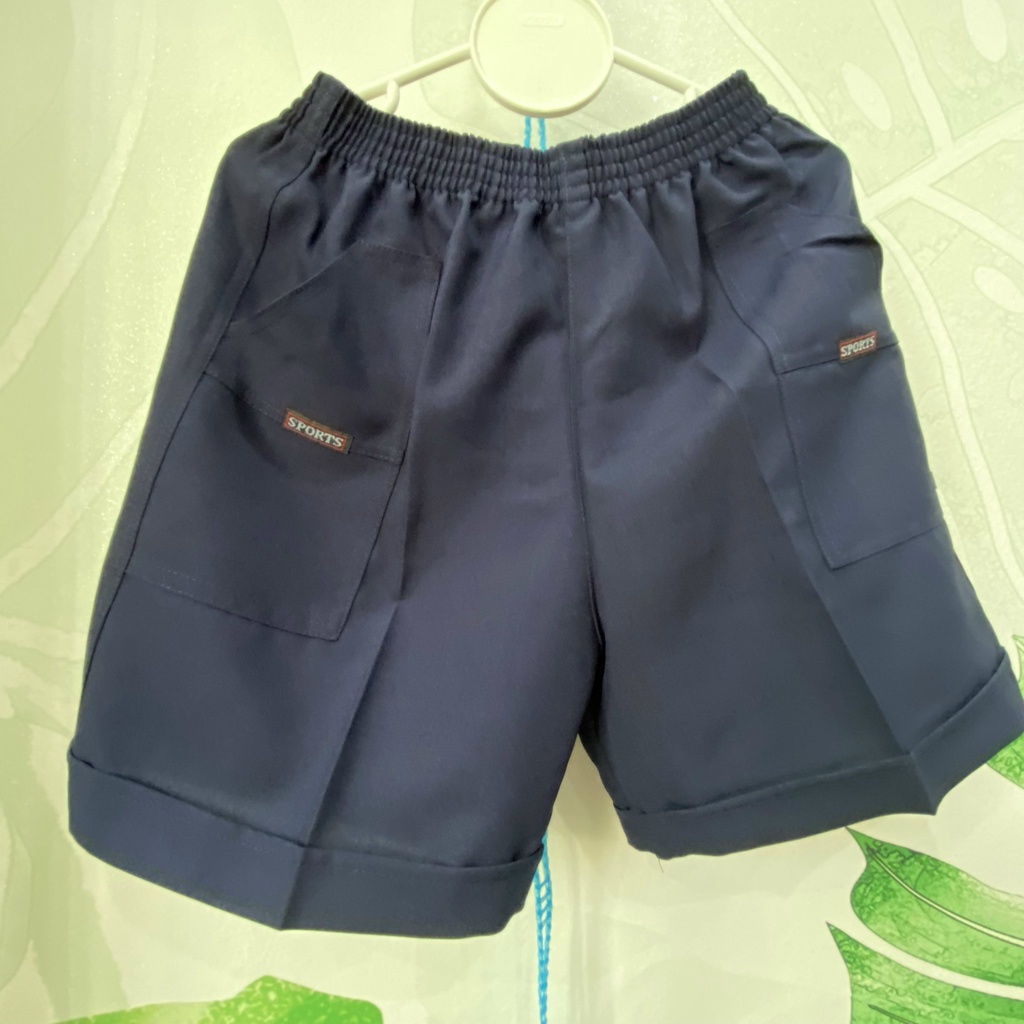 Quần Short quần đùi học sinh xanh than 20-50kg XHN1066