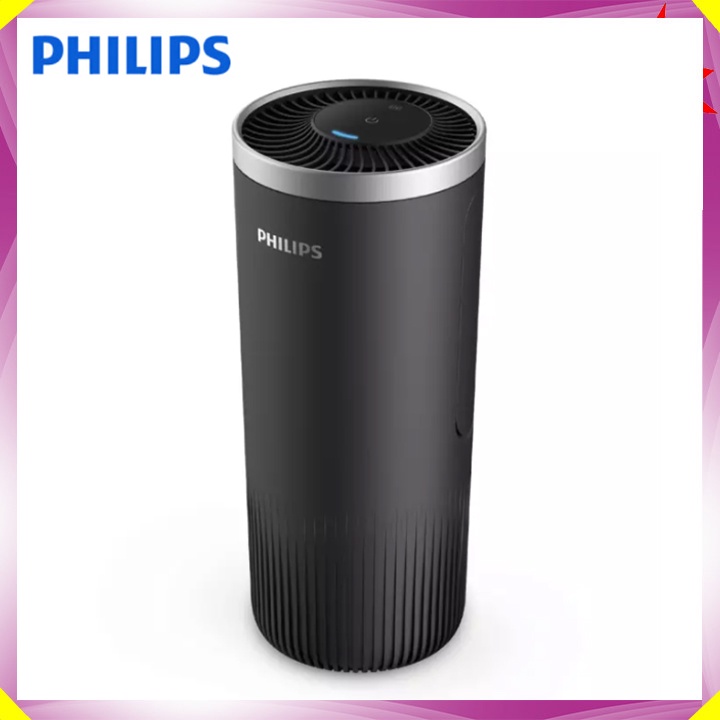 Máy khử mùi, lọc không khí dạng cốc trên xe ô tô Philips S3601 Sử dụng bộ lọc SaniFiler Plus đời mới - HÀNG NHẬP KHẨU