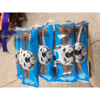 Xương gặm sạch răng canxi yaho cho chó (vị bò, 25gr)