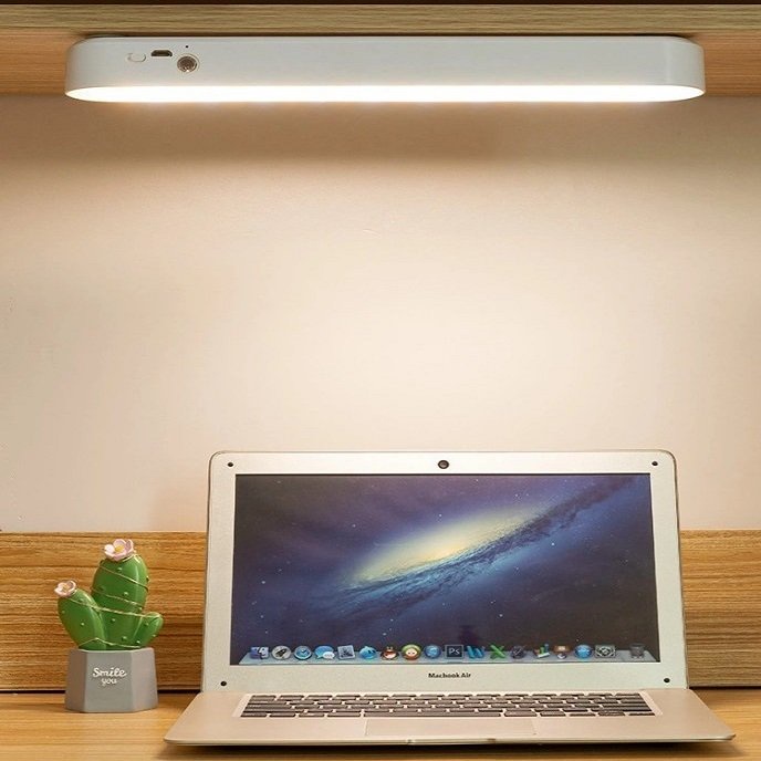 Đèn LED Cảm Ứng Chạm NIKITO Sạc tích điện 4000mah dán tường tủ dùng cho bàn học trang điểm tủ sách phòng ngủ cầu thang