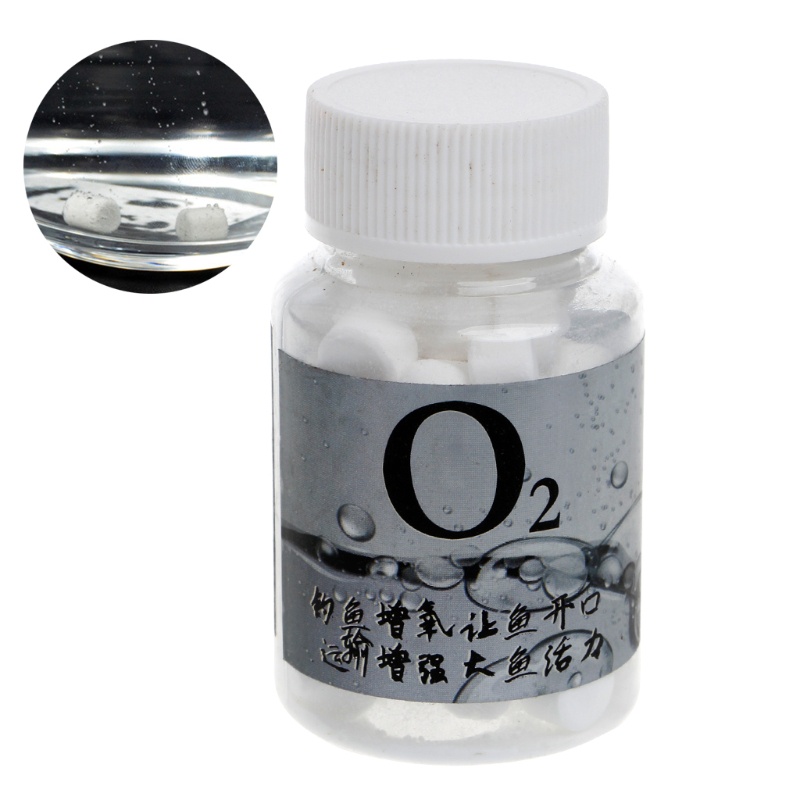 1 Chai Oxy Dạng Viên Nén Chuyên Dụng Cho Câu Cá