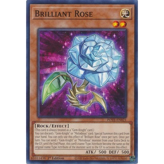 Thẻ bài yugioh brilliant rose - pote-en021 - common 1st edition