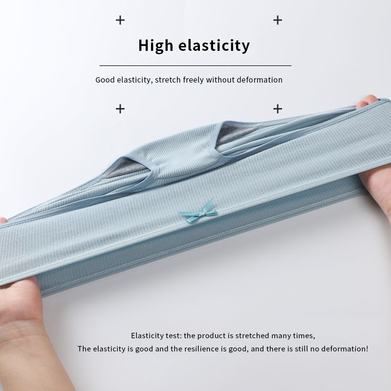 Quần Lót Cotton Màu Trơn Phối Nơ Phong Cách Hàn Quốc | BigBuy360 - bigbuy360.vn