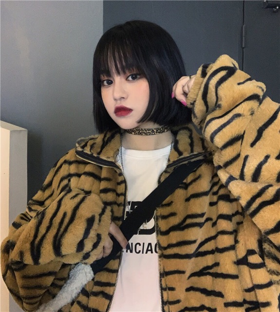 (SẴN) Áo lông vằn hổ ulzzang 2020 hot trend KÈM 2 ẢNH THẬT FEEDBACK CUỐI | BigBuy360 - bigbuy360.vn