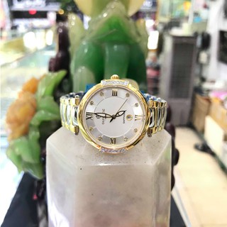 Đồng hồ nữ SUNRISE 9801AADM full hộp thẻ chính hãng, Kính Sapphire chống xước