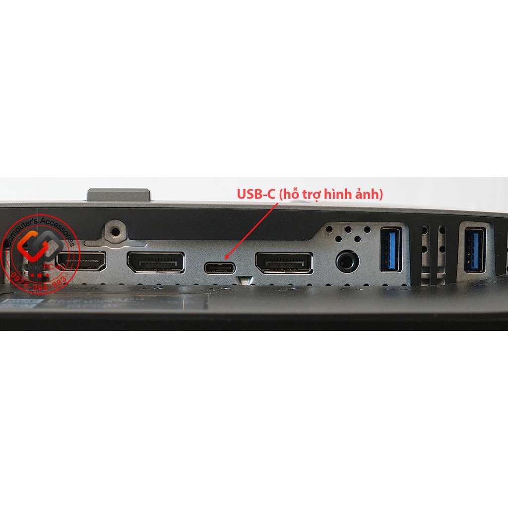 Cáp Type C hai đầu 1M Zin màn DELL truyền hình ảnh 4K60hz và sạc 100W USB 3.1 GEN2 10gbps