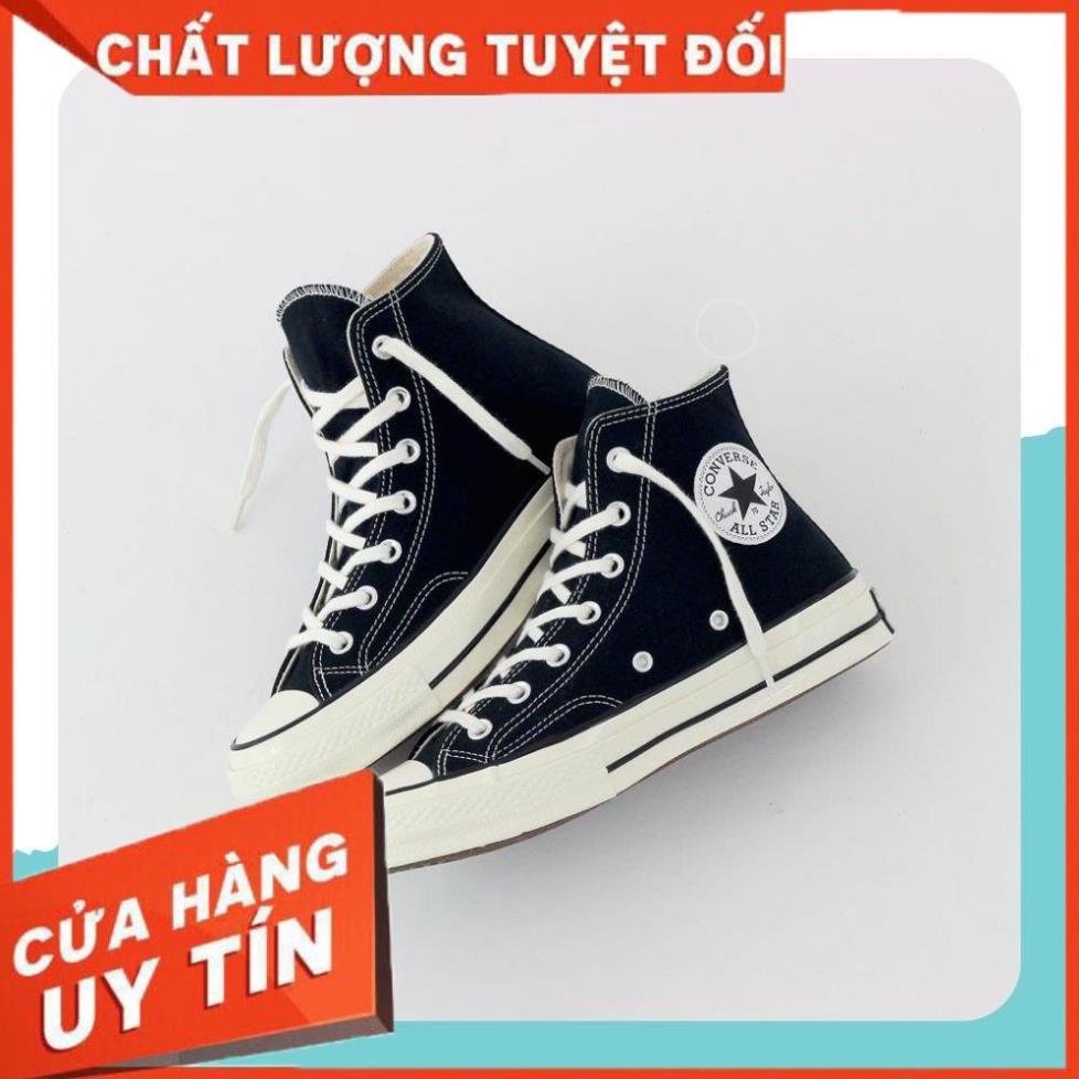 Giày 𝐂𝐎𝐍𝐕𝐄𝐑𝐒𝐄 1970s Nam Nữ, 𝐂𝐎𝐍𝐕𝐄𝐑𝐒𝐄 Cổ Cao/Thấp , Giày CV Đen Trắng Full box bill