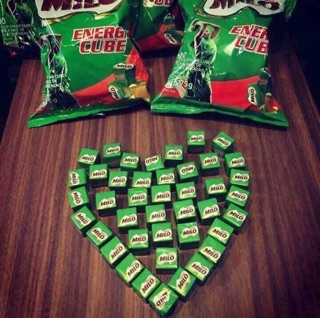 Kẹo milo cube