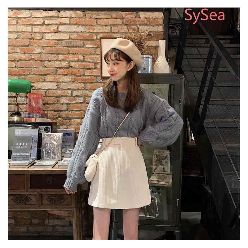 Chân Váy Nhung Kẻ Màu Sắc Thời Trang Mùa Thu Hàn Quốc Dành Cho Nữ