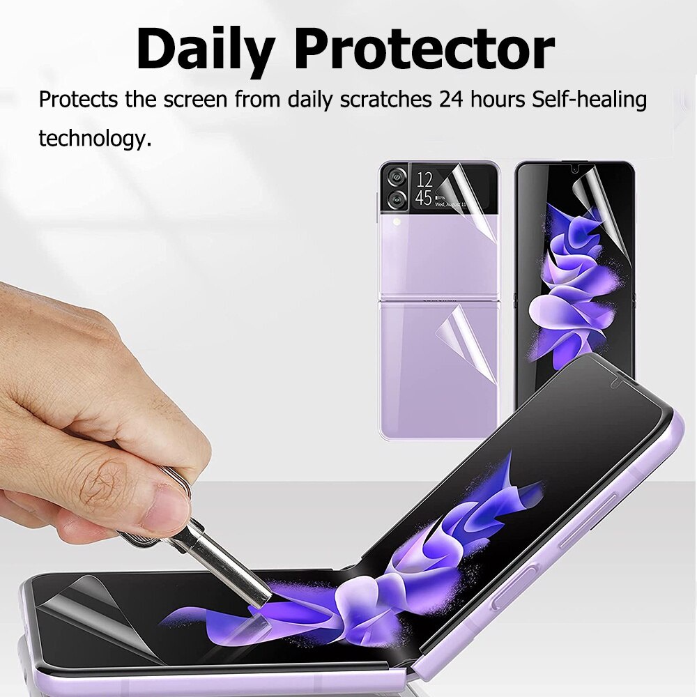 Miếng Dán Bảo Vệ Màn Hình Điện Thoại Samsung Galaxy Z Flip 3 5g Z Flip3