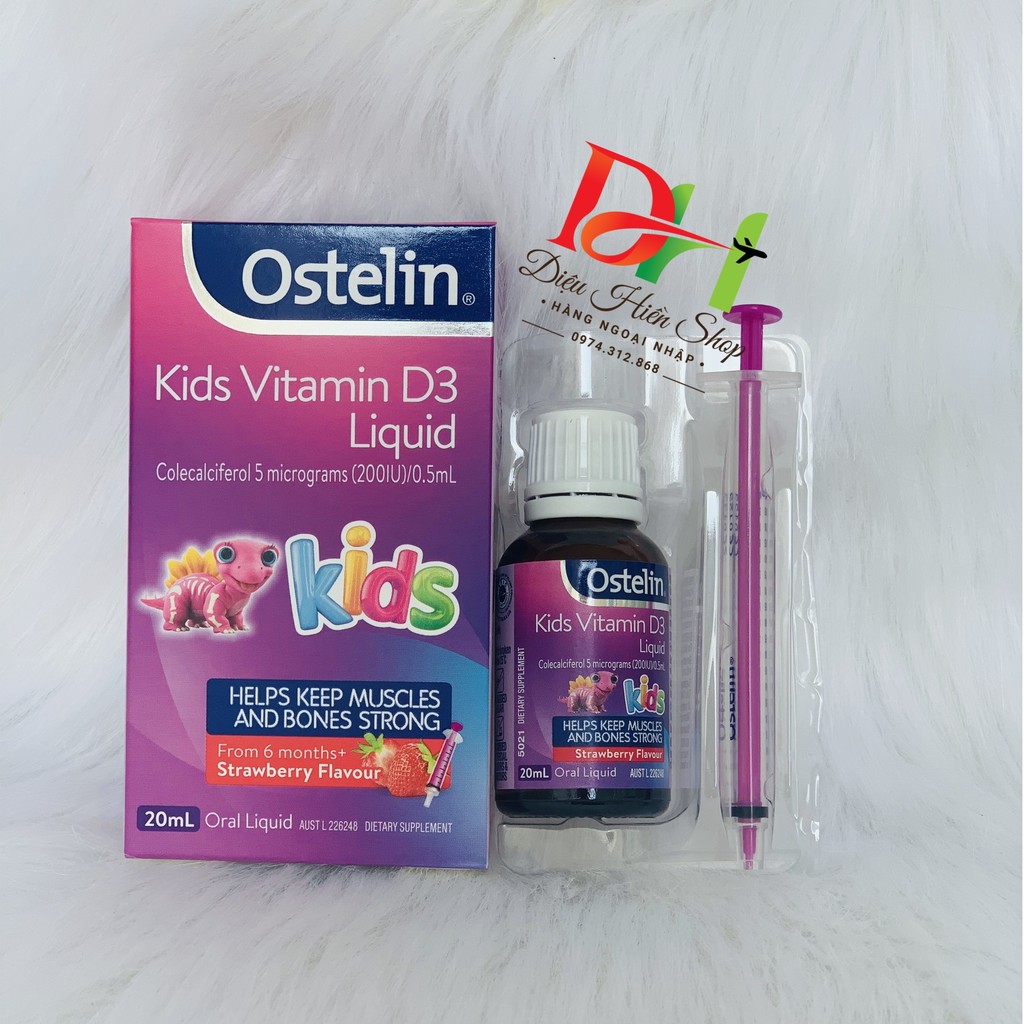 Vitamin D3 Ostelin cho bé