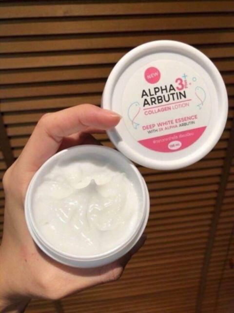 KEM dưỡng trắng da body alpha arbutin mẫu mới