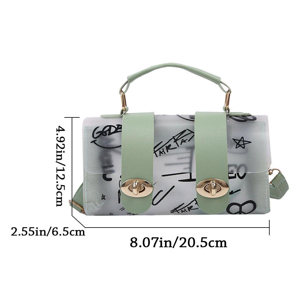 Túi Đeo Chéo Trong Suốt Thời Trang Cho Nữ