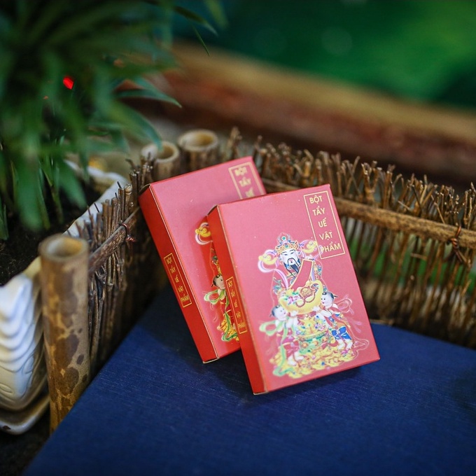 Bột tẩy uế trừ tà, mang lại may mắn, thanh lọc không khí cho không gian nhà bạn.