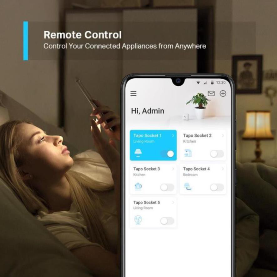 Ổ Cắm Thông Minh TP-Link Tapo P100 Nhỏ Gọn An Toàn