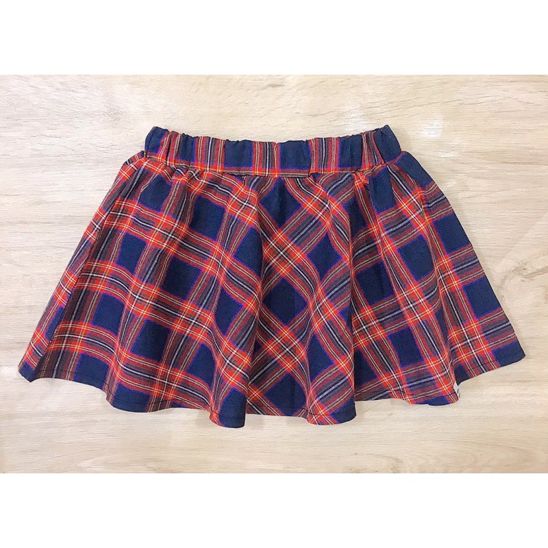 Chân váy kẻ Petite xuất Hàn