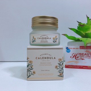 Kem dưỡng làm dịu da TheFaceShop Calendula Essential Moisture Cream 50ml