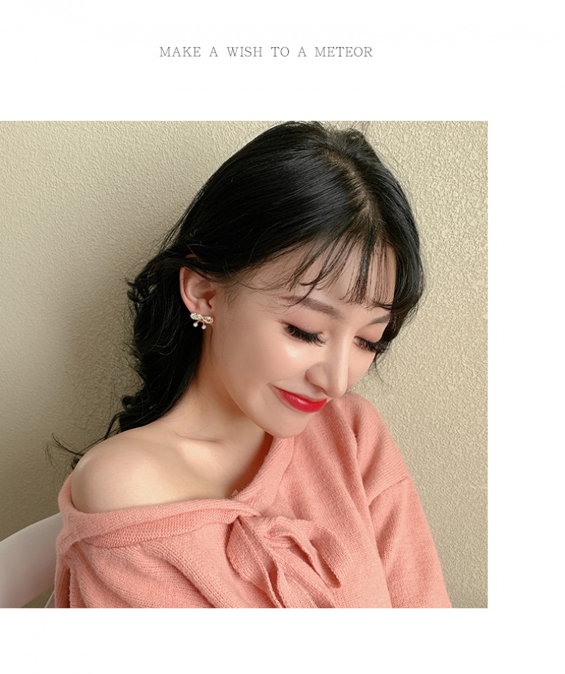 Khuyên tai mạ bạc 925 đính đá sang trọng thời trang