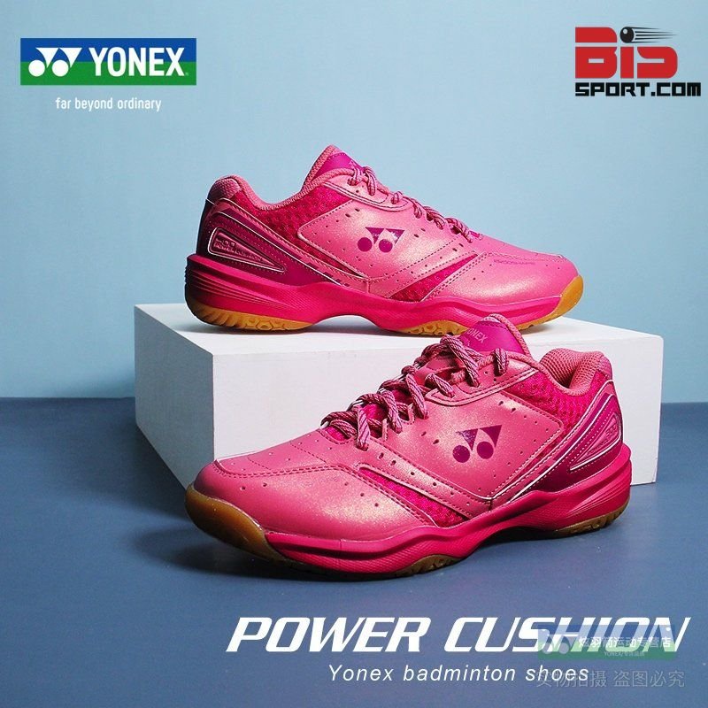 Giày Cầu Lông Chính Hãng Yonex SHB500CR Hồng BaBy Kim Tuyến