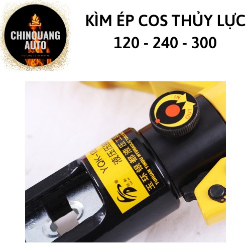 Kìm Bấm Cos 💥FREESHIP💥Kìm Bấm Cos Thủy Lực - Kìm Ép Cos Thủy Lực YQK