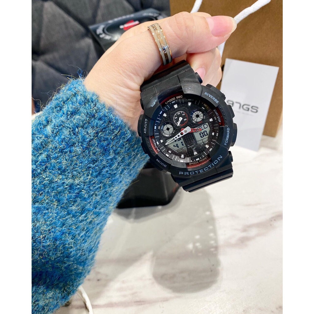 Đồng hồ nam G.100 thể thao cá tính size 42mm