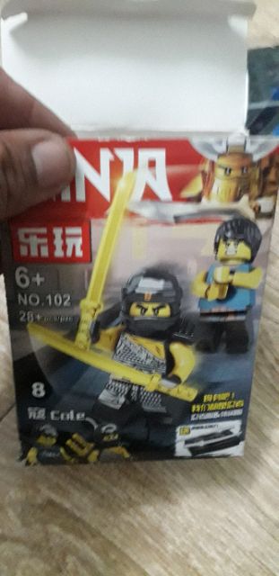 Lắp ráp 1 hộp LegoNinjago 2 trong 1 ms102