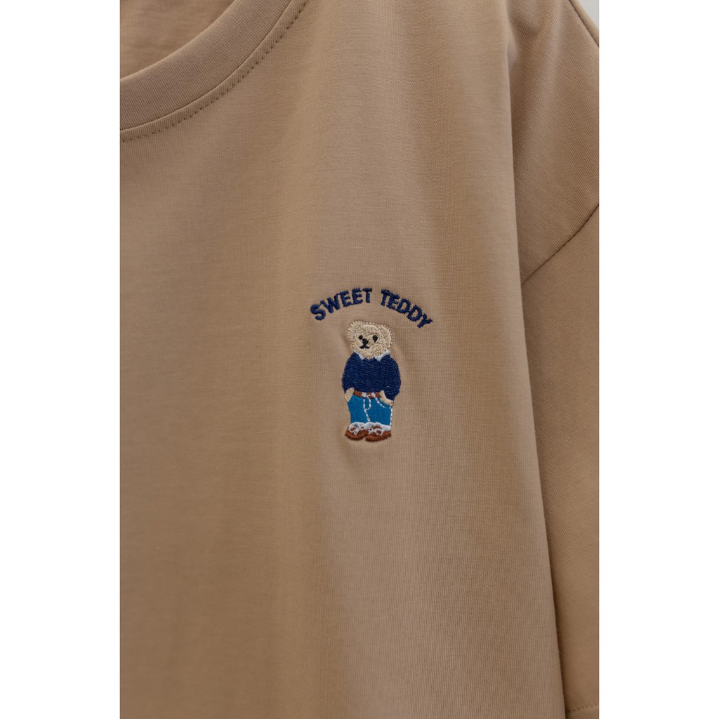 [Miều Fashionista] Áo thun thêu hình  Sweet Teddy | BigBuy360 - bigbuy360.vn